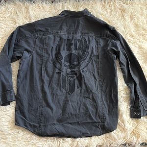 Harley Davidson Button Down
